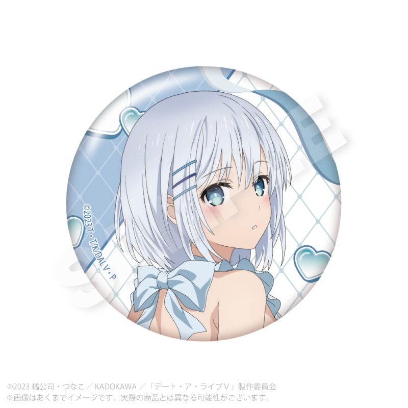 デート・ア・ライブV トレーディング缶バッジ エプロンver. Pcs 画像 3 | AniSmile
