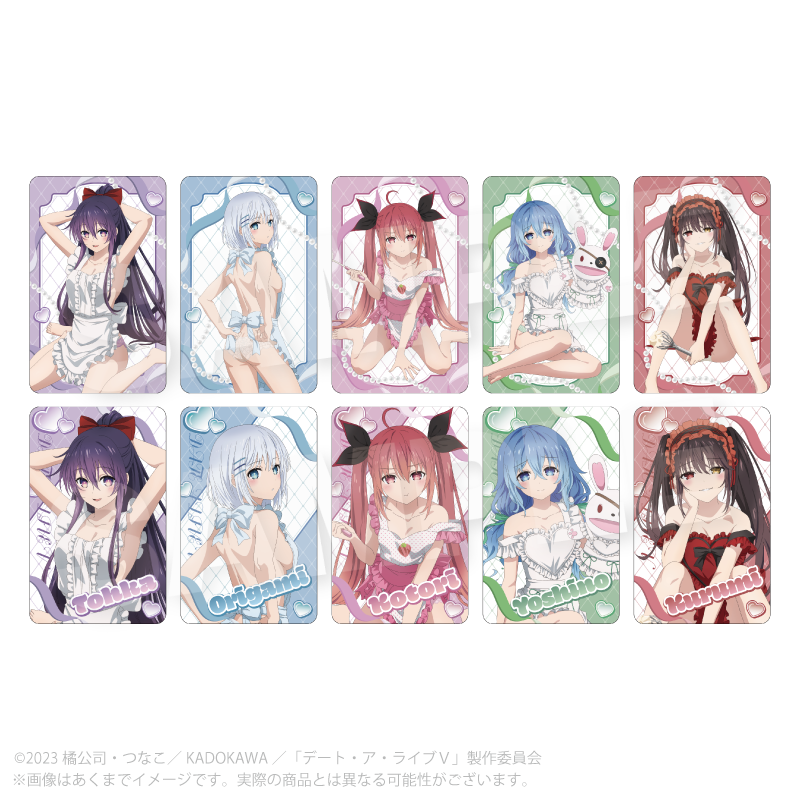 デート・ア・ライブV トレーディングホログラムカード エプロンver. Pcs 画像 2 | AniSmile