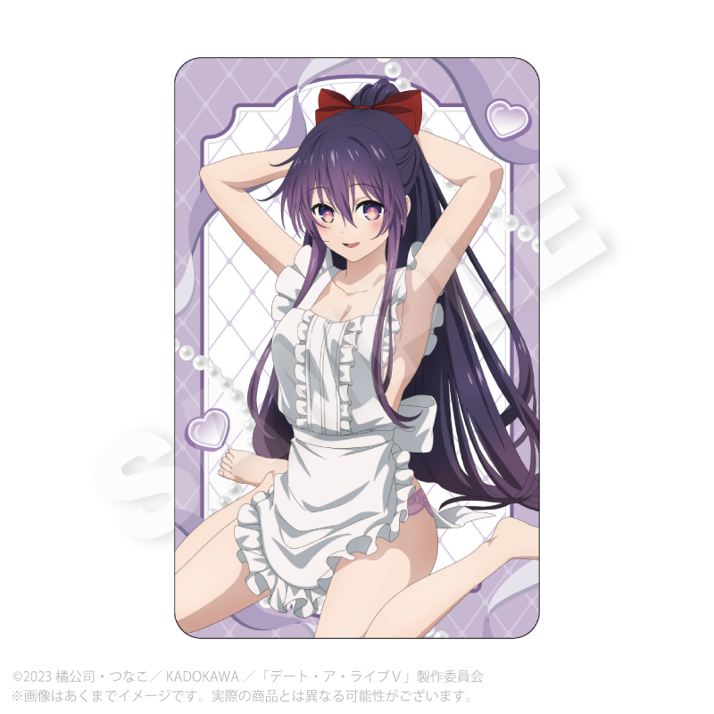 デート・ア・ライブV トレーディングホログラムカード エプロンver. Pcs - AniSmile