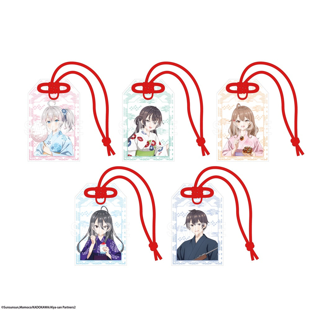 「時々ボソッとロシア語でデレる隣のアーリャさん」トレーディングお守り風アクリルキーホルダー 浴衣ver. PACK - AniSmile
