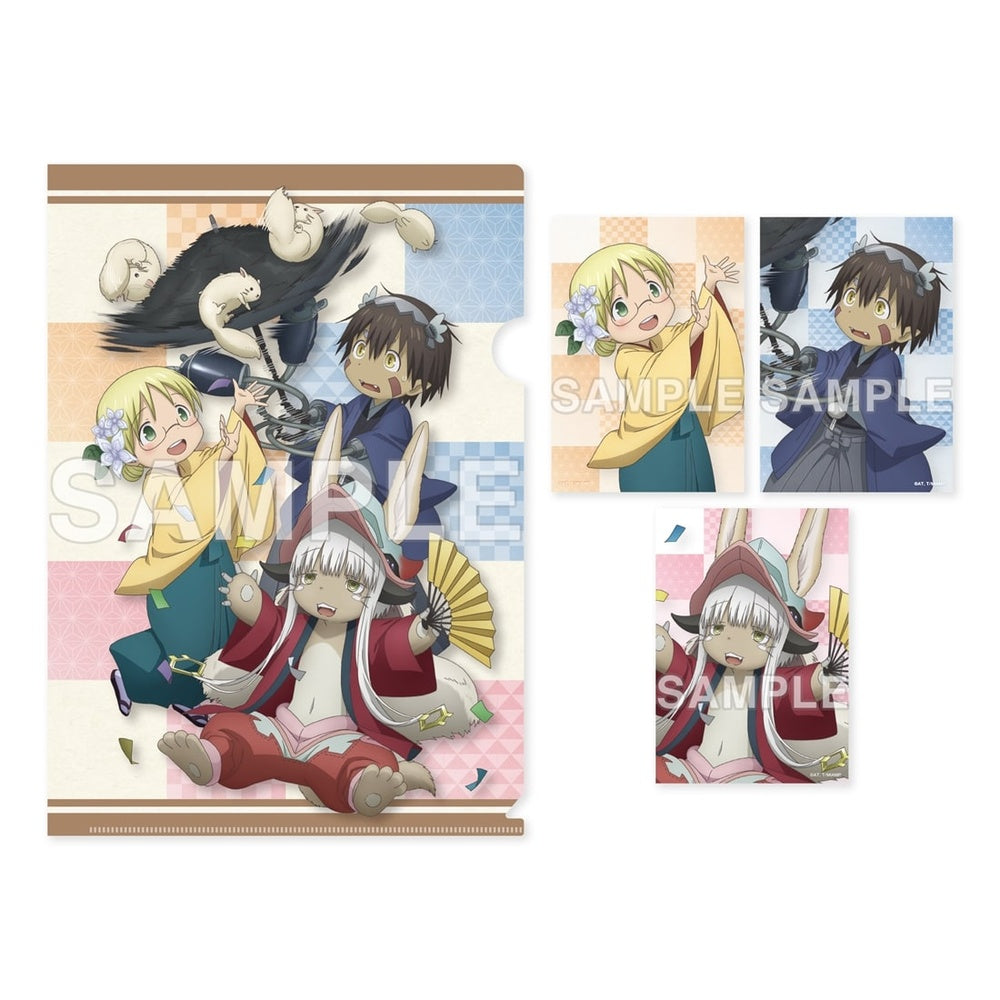 メイドインアビス 目覚める神秘 クリアファイル&ブロマイドセット 和装ver. - AniSmile