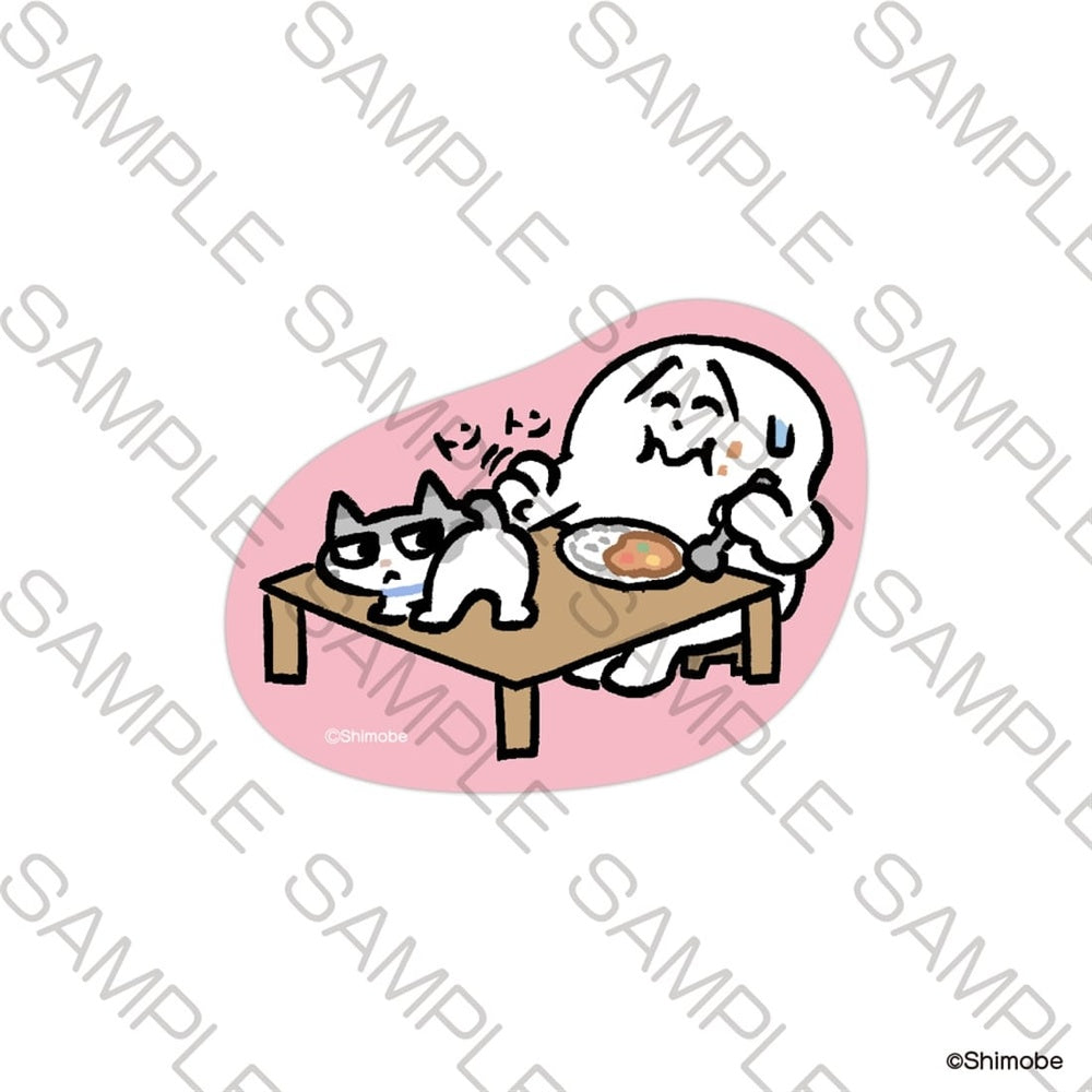 「ねことしもべ」ステッカー かげまるとしもべ <描きおろし> - AniSmile