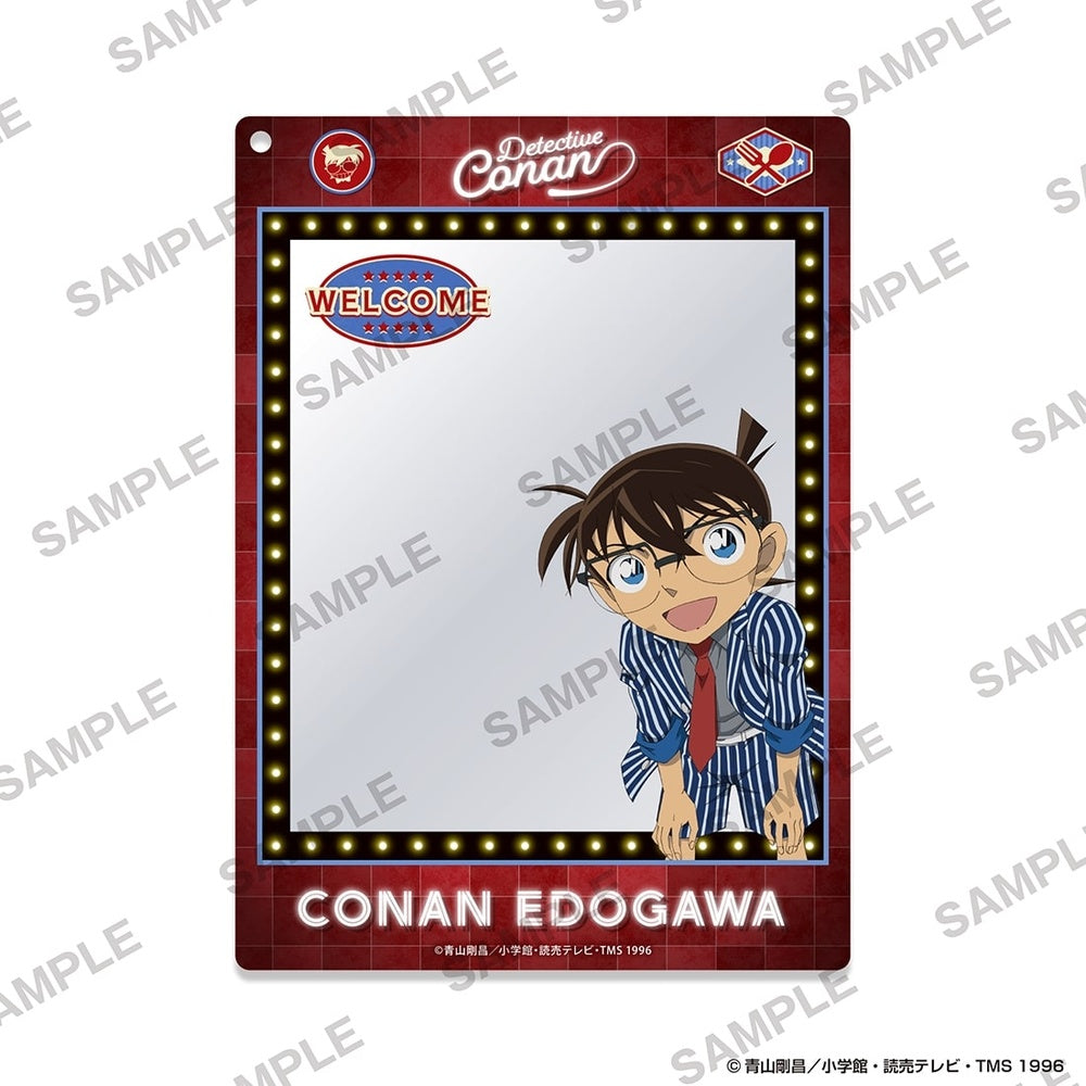 「名探偵コナン」フレームアクリルキーホルダー アメリカンオールディーズver. 江戸川コナン - AniSmile
