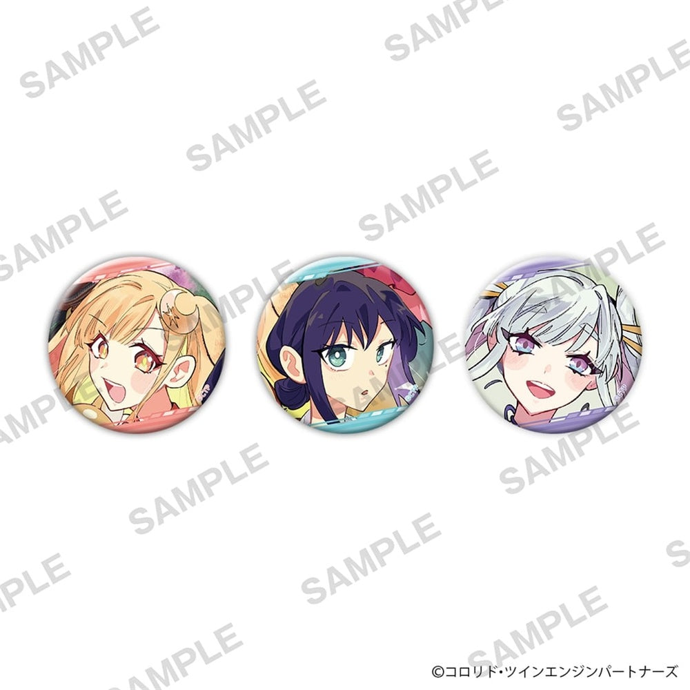 『超かぐや姫!』缶バッジ3個セット かぐや&酒寄彩葉&月見ヤチヨ - AniSmile