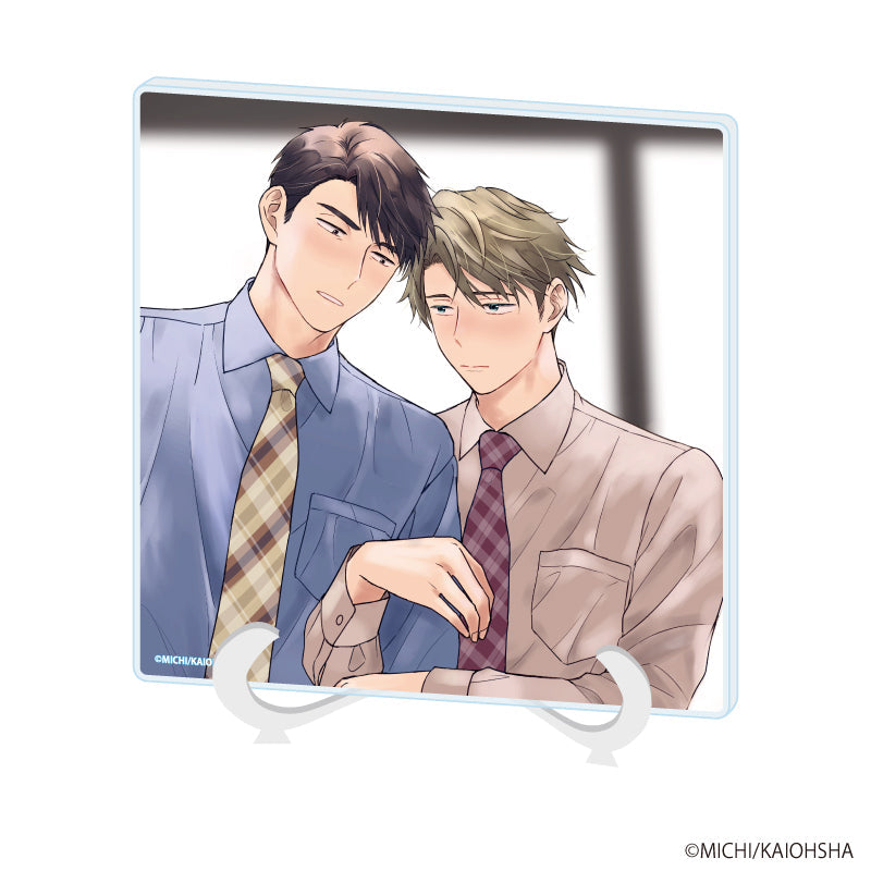 アクリルアートボード「みーち先生」01/「社会人カップルのSummer Vacation」BLフェア(公式イラスト) - AniSmile