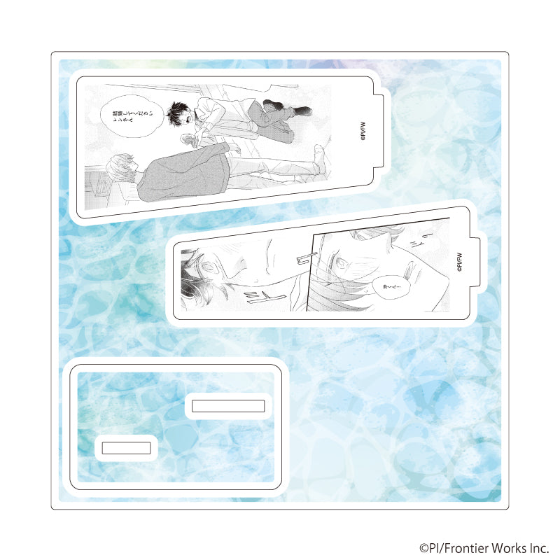 アクリルスタンドプレート「ぴい先生」01/「社会人カップルのSummer Vacation」BLフェア(公式イラスト) - AniSmile