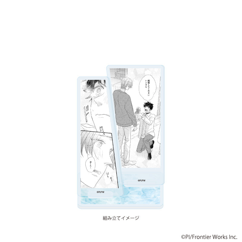 アクリルスタンドプレート「ぴい先生」01/「社会人カップルのSummer Vacation」BLフェア(公式イラスト) 画像 2 | AniSmile