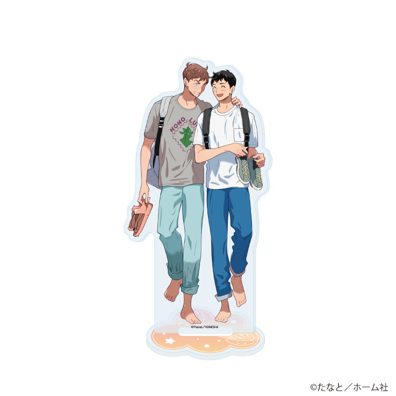 アクリルスタンド「たなと先生」01/「社会人カップルのSummer Vacation」BLフェア(描き下ろしイラスト) - AniSmile