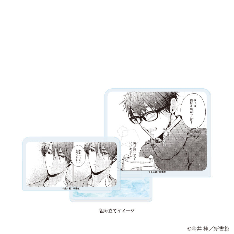 アクリルスタンドプレート「金井桂先生」01/「社会人カップルのSummer Vacation」BLフェア(公式イラスト) 画像 2 | AniSmile