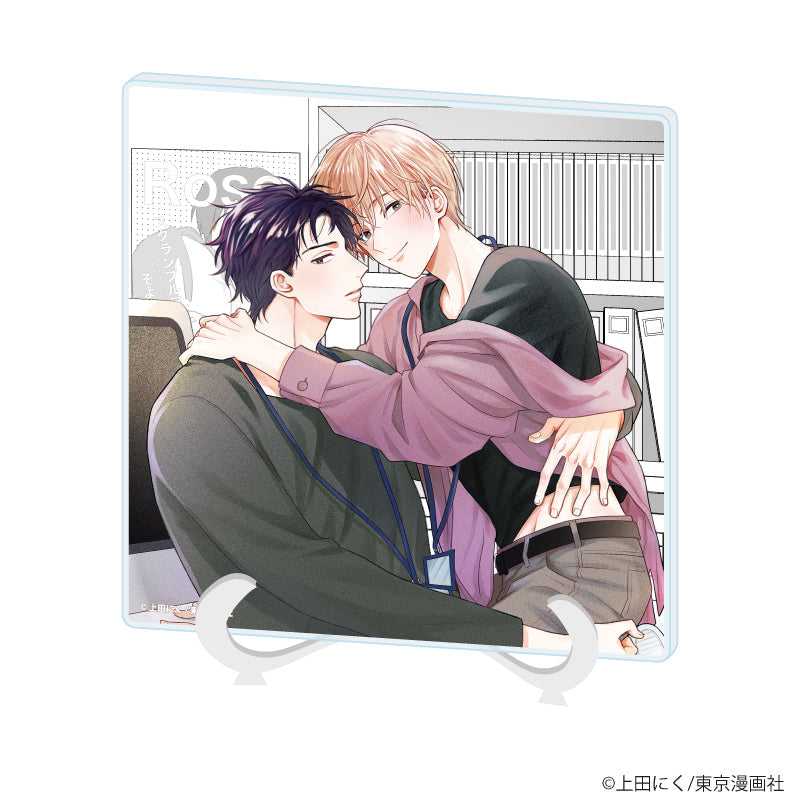 アクリルアートボード「上田にく先生」02/「社会人カップルのSummer Vacation」BLフェア(公式イラスト) - AniSmile