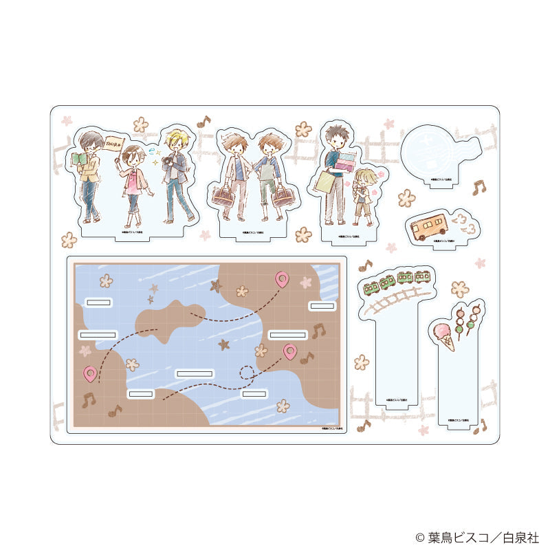 アクリルジオラマ「桜蘭高校ホスト部」02/集合デザイン 旅ver. - AniSmile
