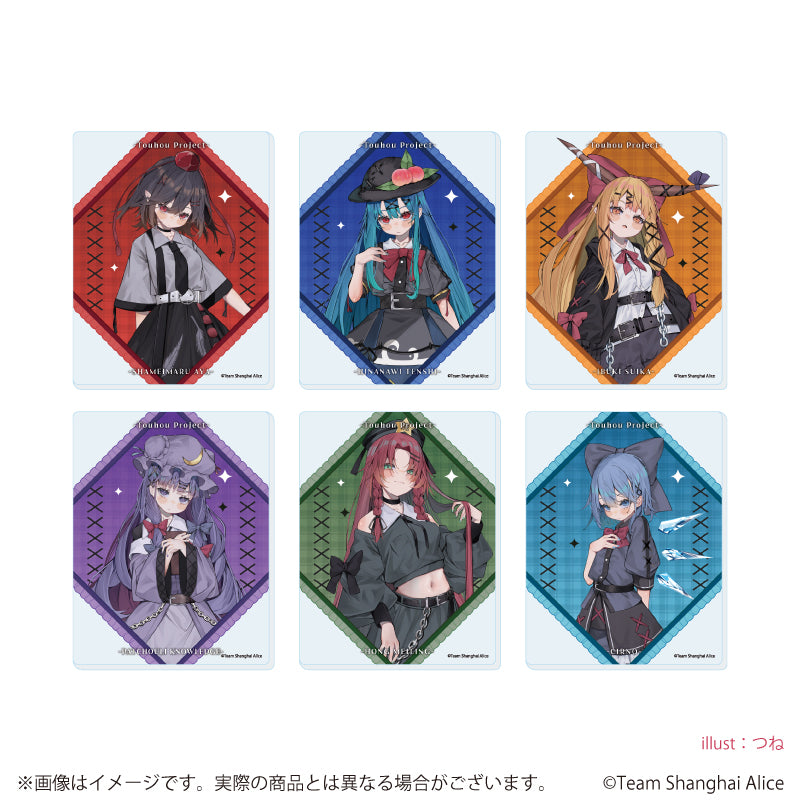 アクリルカード「東方Project」04/病みかわいいver. ブラインド(全6種)(描き起こしイラスト) - AniSmile