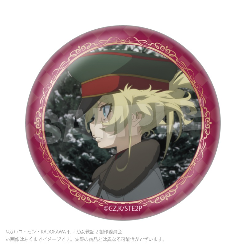 幼女戦記Ⅱ コレクション缶バッジ ターニャver. Pcs 画像 3 | AniSmile