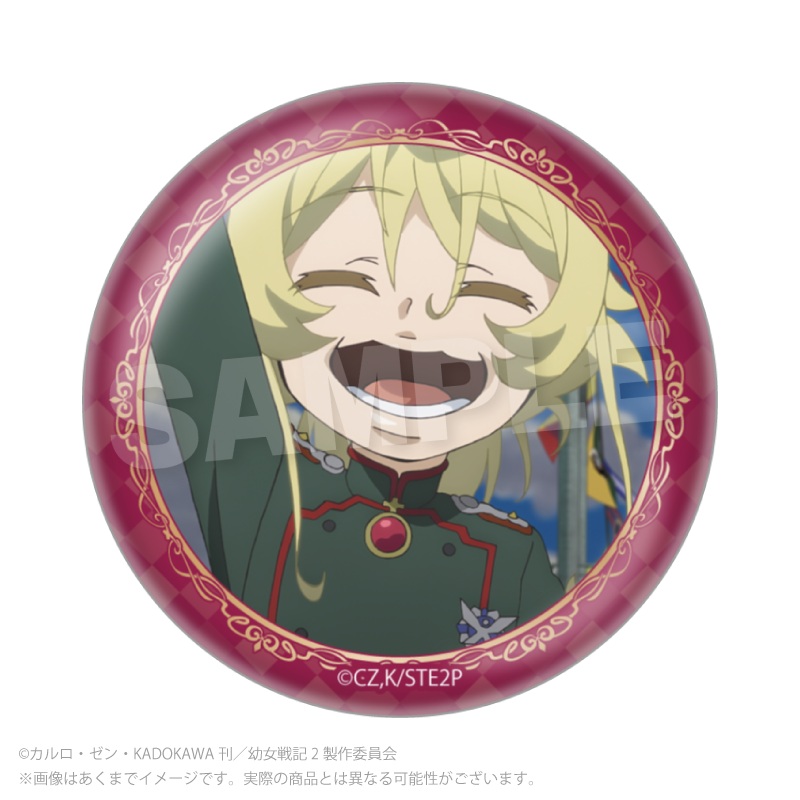 幼女戦記Ⅱ コレクション缶バッジ ターニャver. Pcs 画像 4 | AniSmile