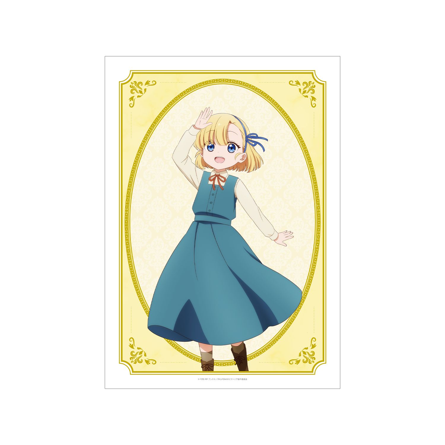 TVアニメ「手札が多めのビクトリア」 ノンナ A3マットポスター - AniSmile