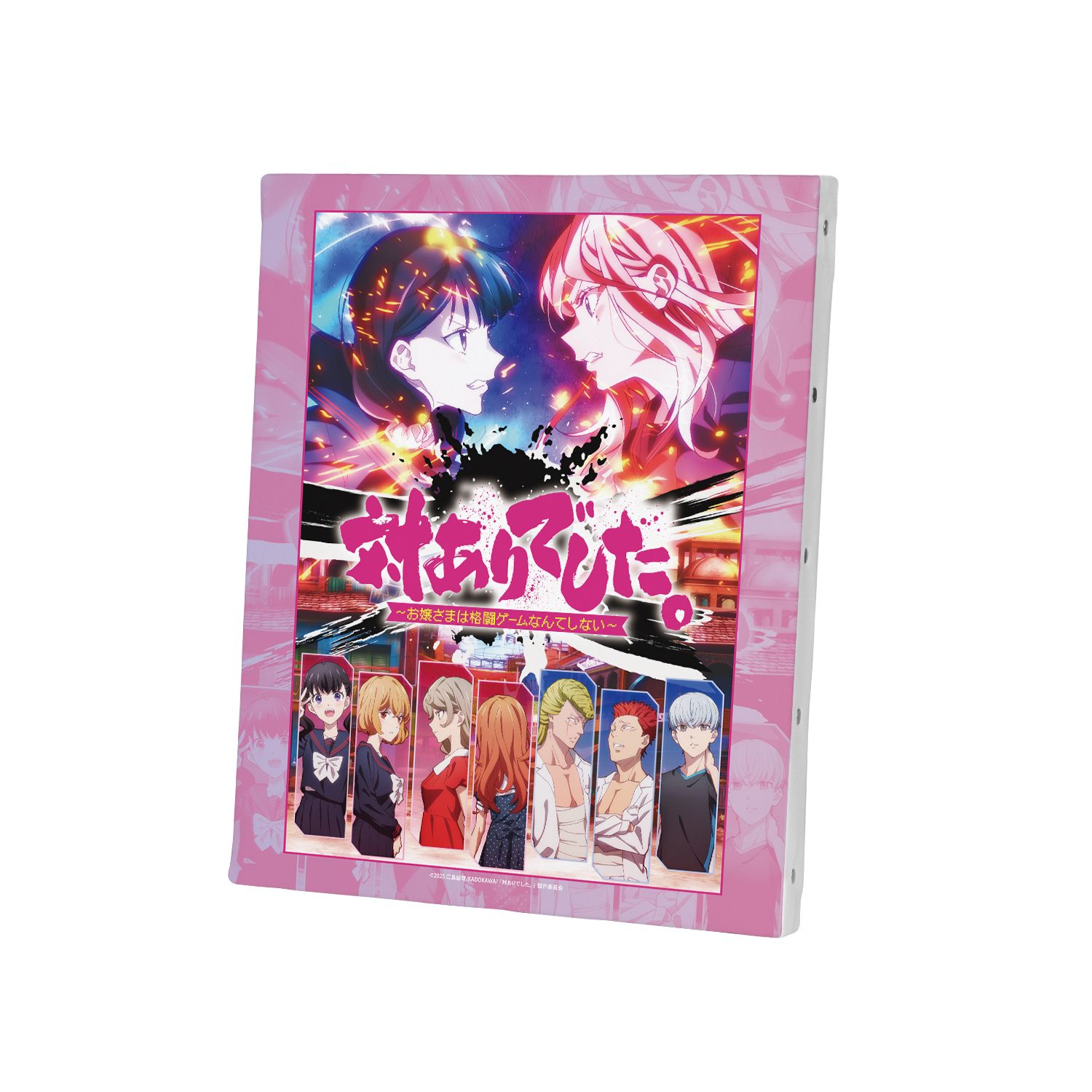 対ありでした。～お嬢さまは格闘ゲームなんてしない～ キービジュアル F3号キャンバスボード - AniSmile