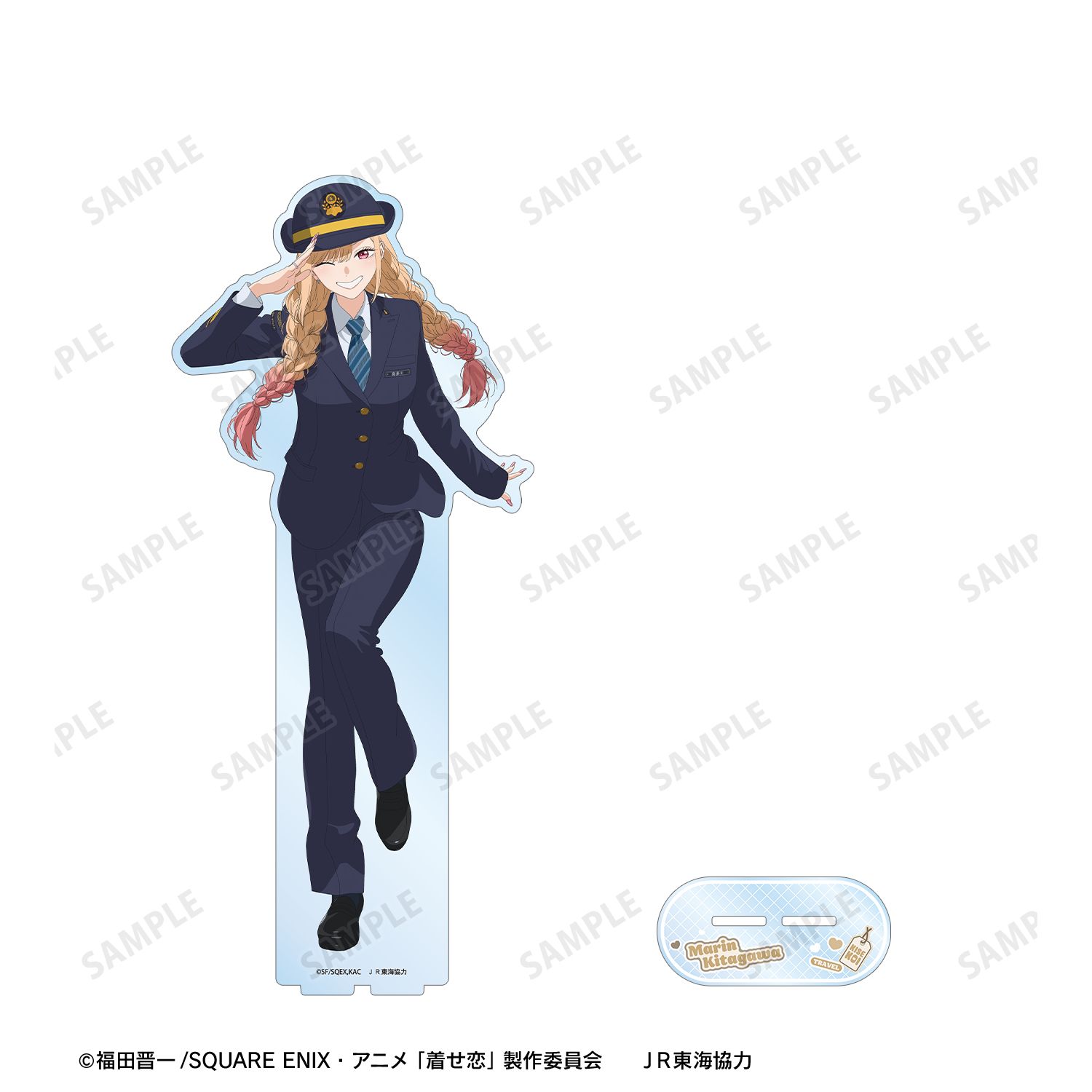 TVアニメ「その着せ替え人形は恋をする」Season 2 描き下ろし 喜多川 海夢 駅員ver. 特大アクリルスタンド 画像 3 | AniSmile