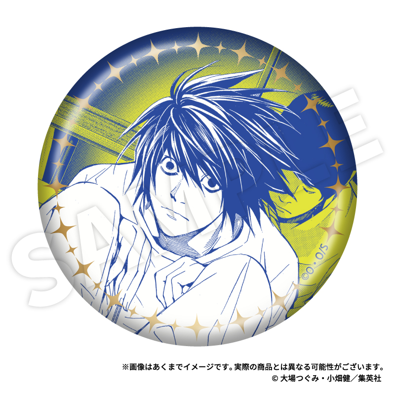 DEATH NOTE トレーディングジュエリー缶バッジ PCS 画像 4 | AniSmile