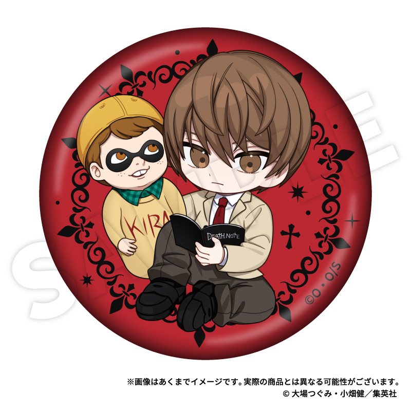 DEATH NOTE トレーディング缶バッジ 指人形ver. PCS 画像 2 | AniSmile
