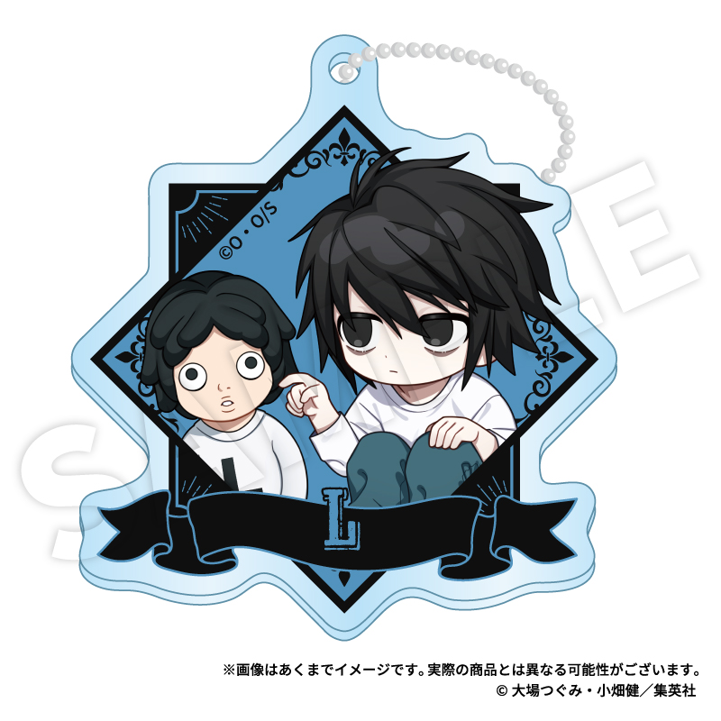 DEATH NOTE トレーディングアクリルキーホルダー 指人形ver. PCS 画像 3 | AniSmile
