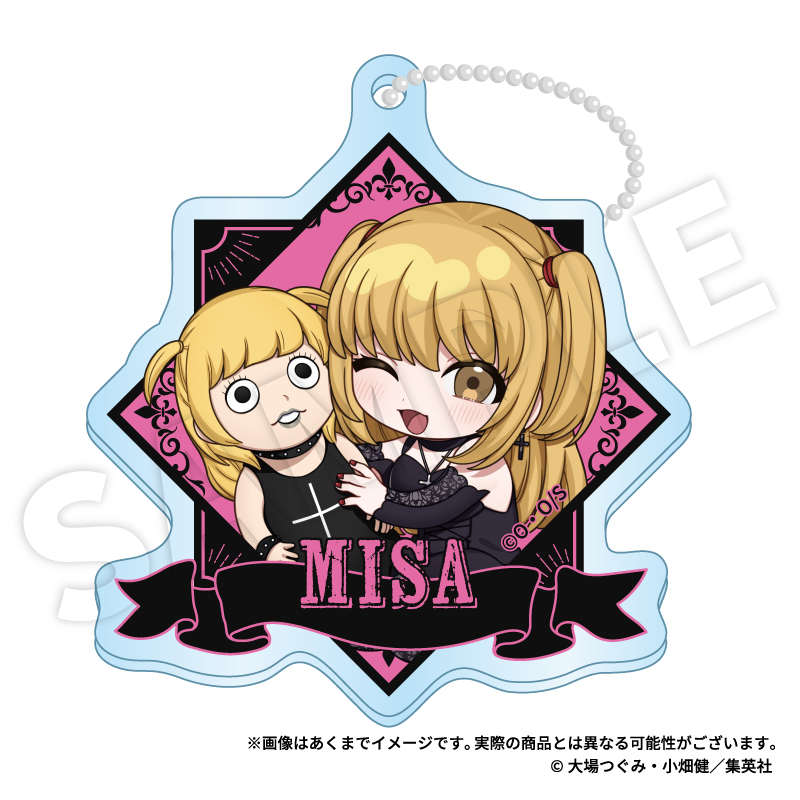 DEATH NOTE トレーディングアクリルキーホルダー 指人形ver. PCS 画像 4 | AniSmile