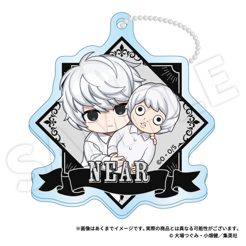 DEATH NOTE トレーディングアクリルキーホルダー 指人形ver. PCS 画像 5 | AniSmile