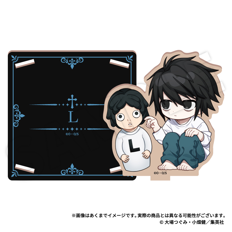 DEATH NOTE 木製スタンドコースター 指人形ver. L - AniSmile