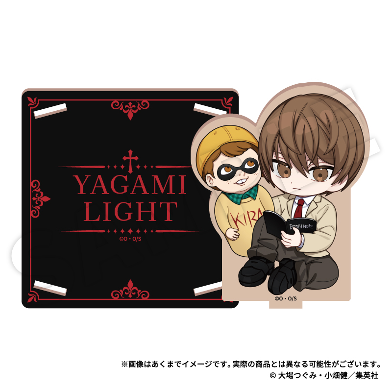 DEATH NOTE 木製スタンドコースター 指人形ver. 夜神月 - AniSmile