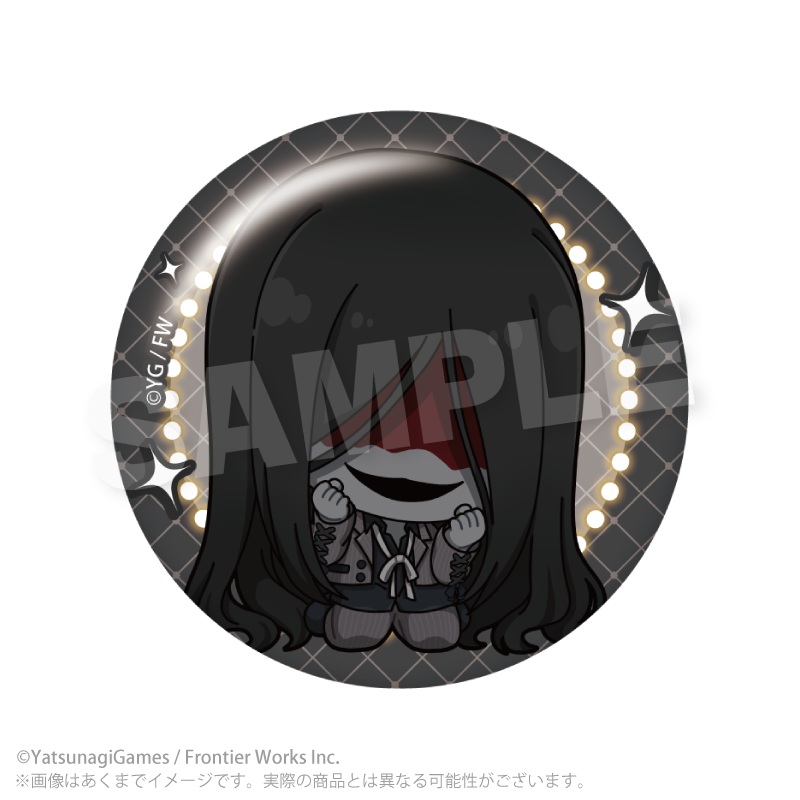 文字化化 トレーディングミニキャラ缶バッジ アイドルver. PCS - AniSmile