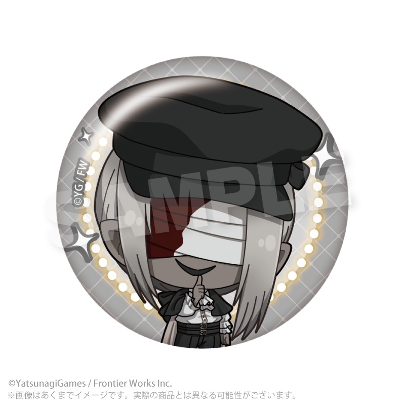 文字化化 トレーディングミニキャラ缶バッジ アイドルver. PCS 画像 5 | AniSmile