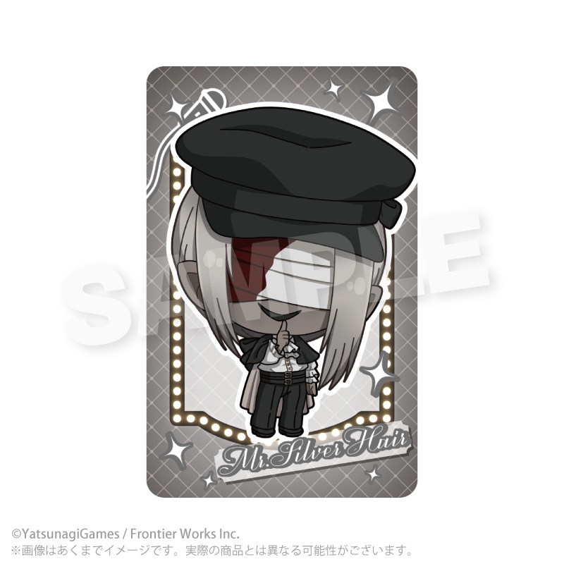 文字化化 トレーディングミニキャラホログラムカード アイドルver. PCS 画像 4 | AniSmile