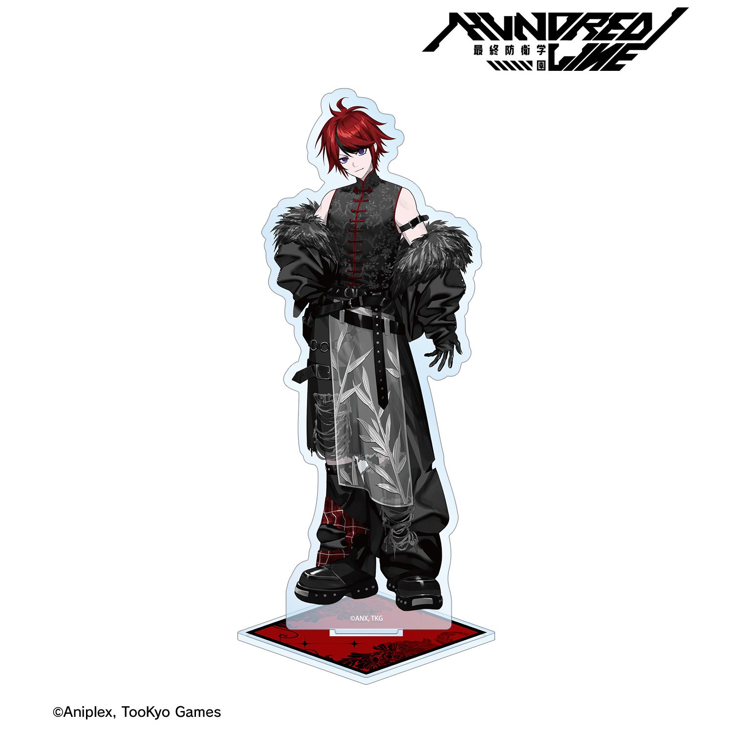HUNDRED LINE -最終防衛学園- REOさんイラスト 澄野拓海 チャイナパンクver. BIGアクリルスタンド POP UP SHOP in マルイ 画像 2 | AniSmile