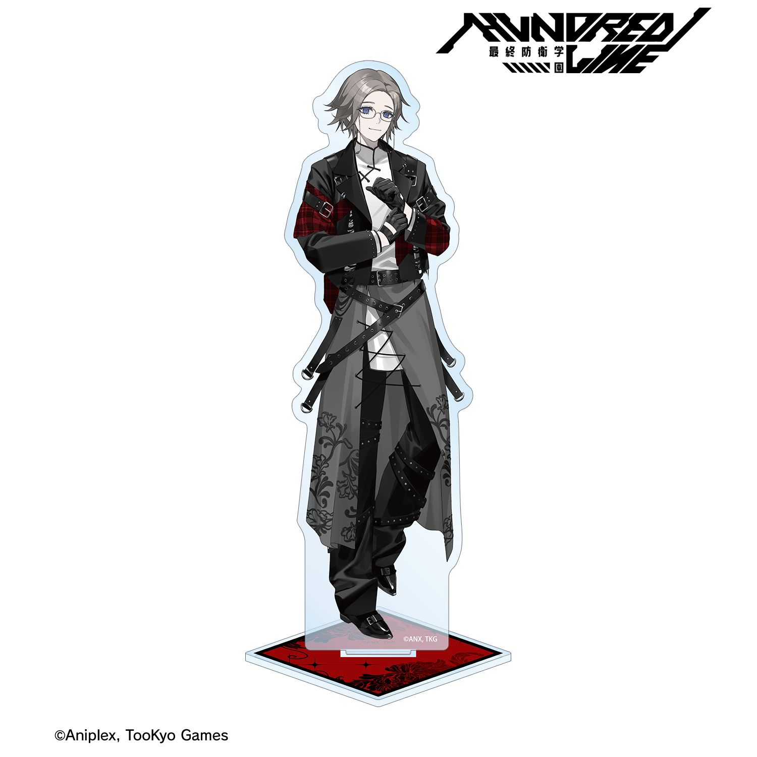 HUNDRED LINE -最終防衛学園- REOさんイラスト 蒼月衛人 チャイナパンクver. BIGアクリルスタンド POP UP SHOP in マルイ 画像 2 | AniSmile