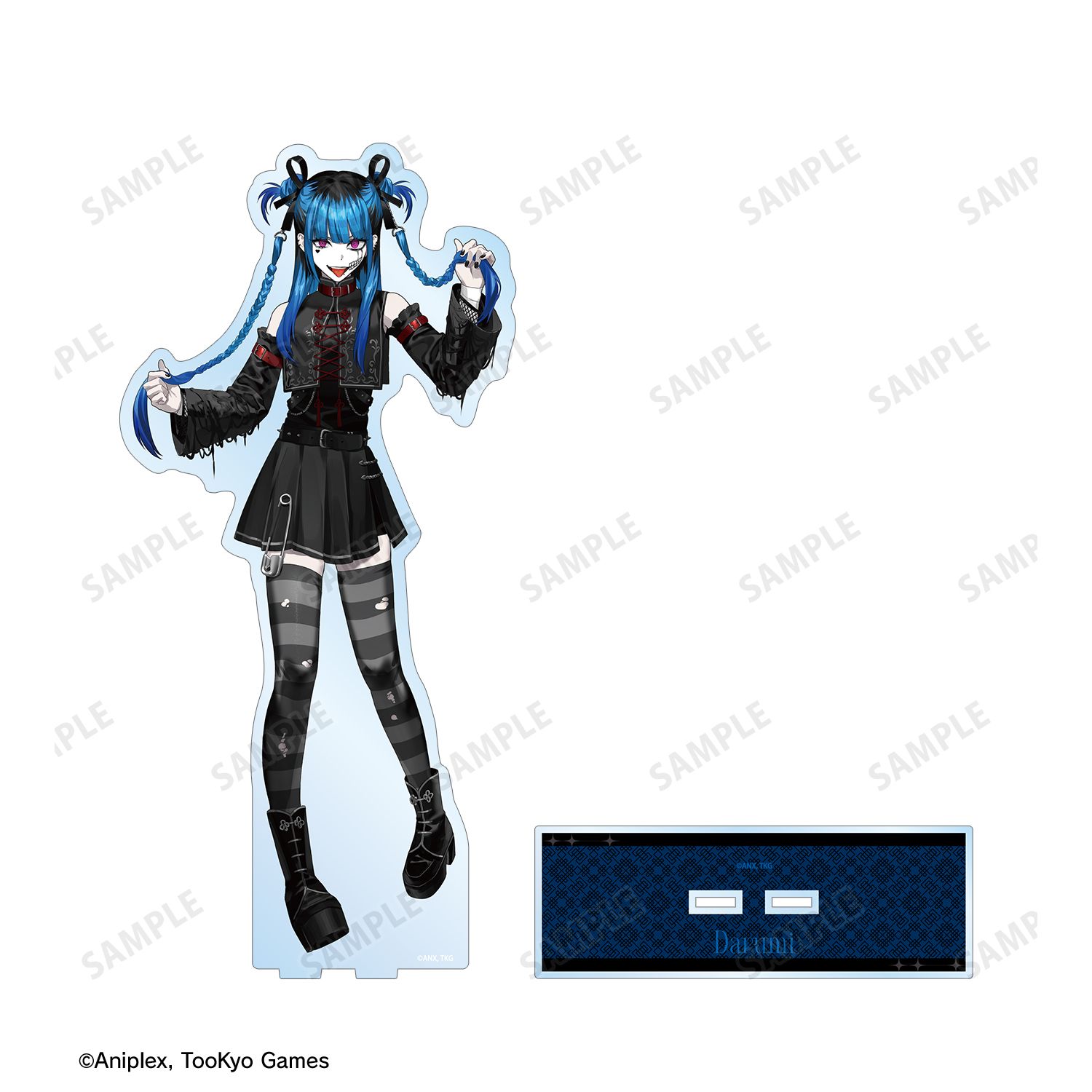 HUNDRED LINE -最終防衛学園- REOさんイラスト 飴宮怠美 チャイナパンクver. 特大アクリルスタンド POP UP SHOP in マルイ 画像 3 | AniSmile