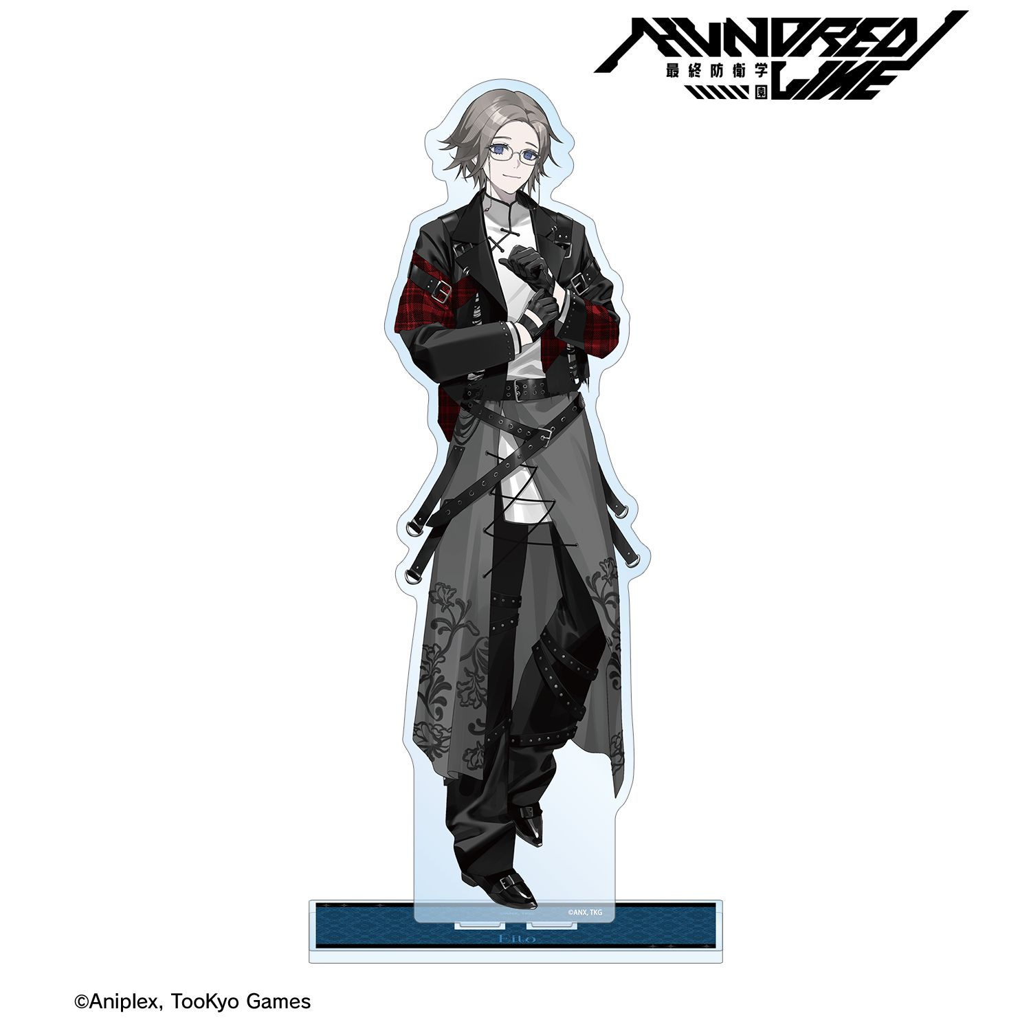 HUNDRED LINE -最終防衛学園- REOさんイラスト 蒼月衛人 チャイナパンクver. 特大アクリルスタンド POP UP SHOP in マルイ 画像 2 | AniSmile