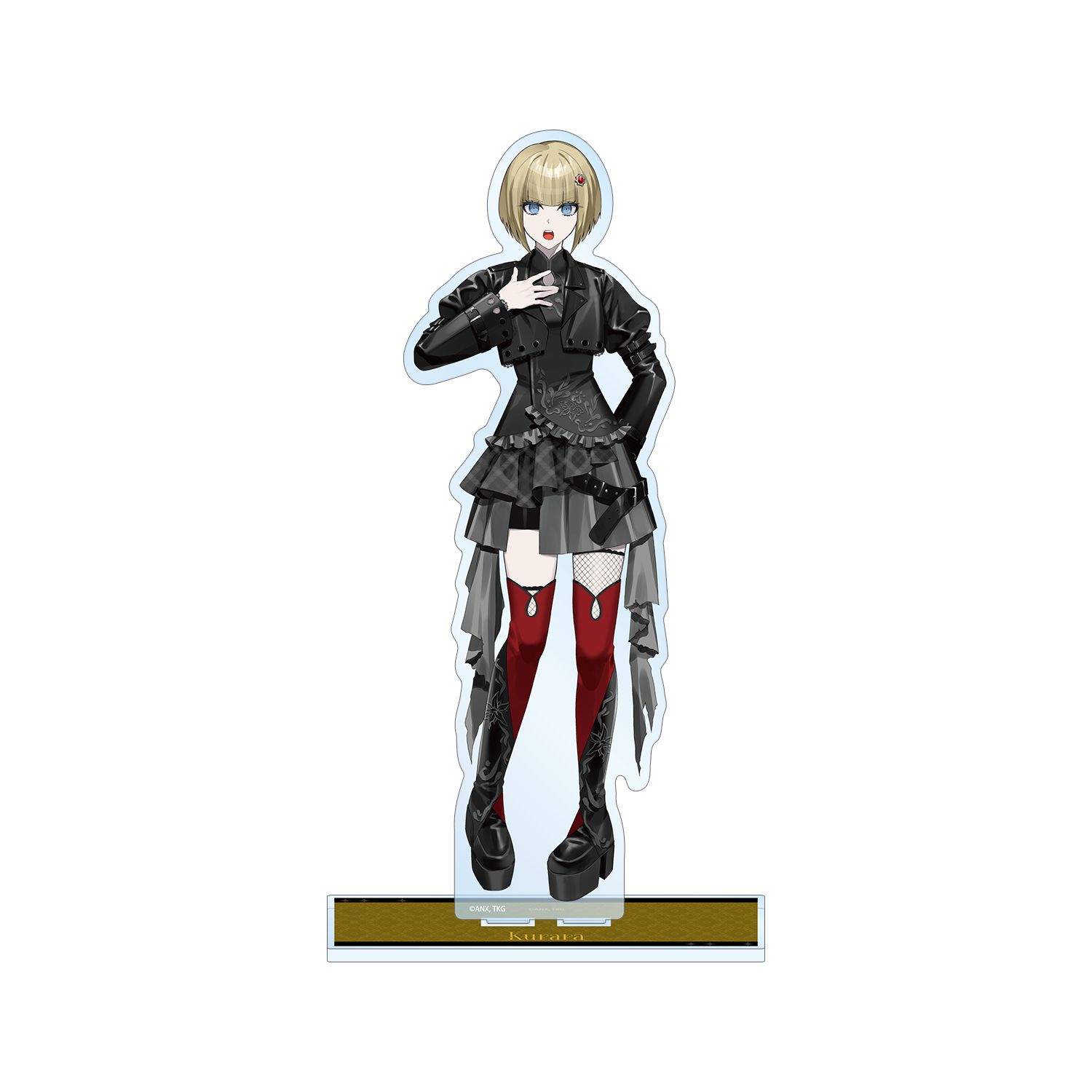 HUNDRED LINE -最終防衛学園- REOさんイラスト 大鈴木くらら チャイナパンクver. 特大アクリルスタンド POP UP SHOP in マルイ - AniSmile