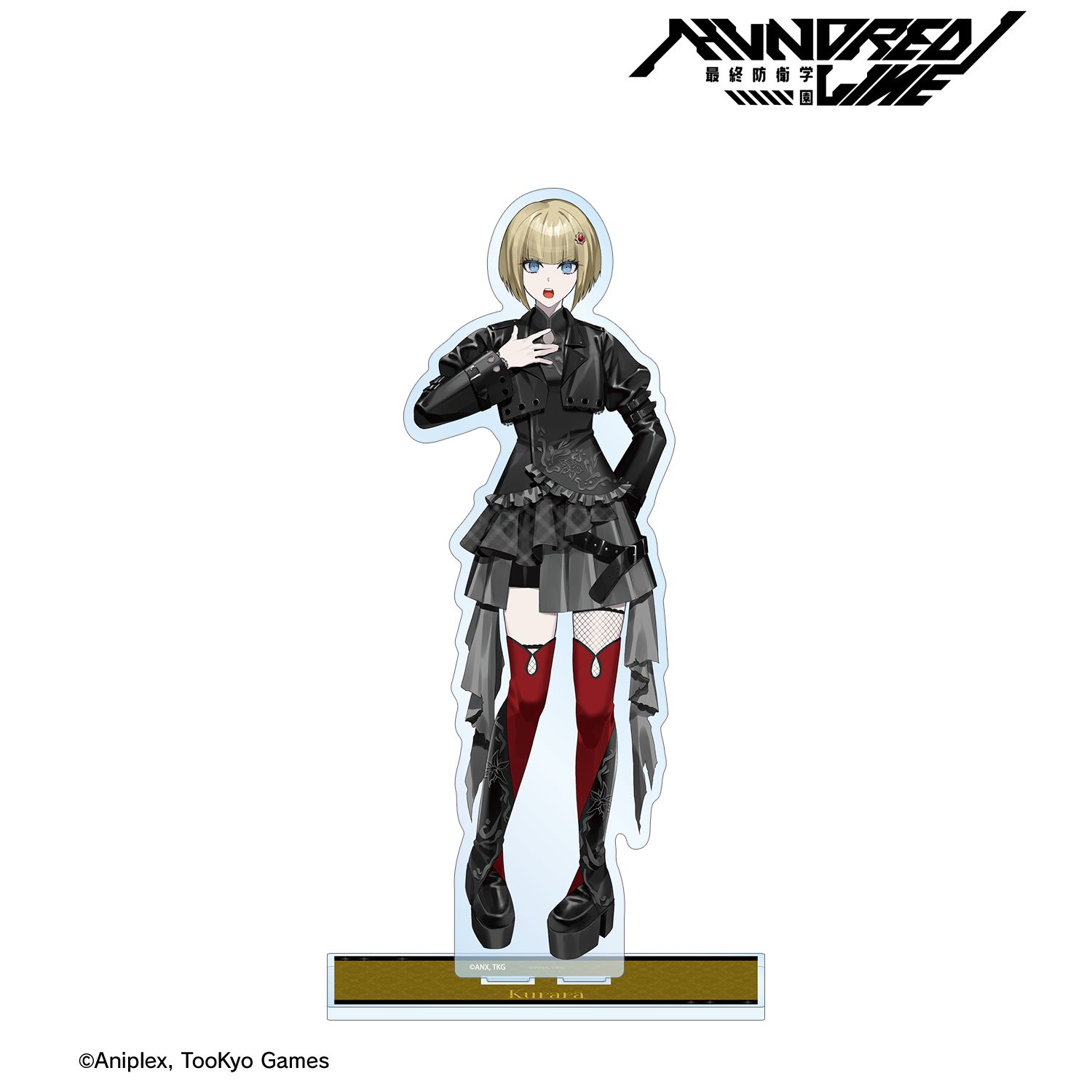 HUNDRED LINE -最終防衛学園- REOさんイラスト 大鈴木くらら チャイナパンクver. 特大アクリルスタンド POP UP SHOP in マルイ 画像 2 | AniSmile