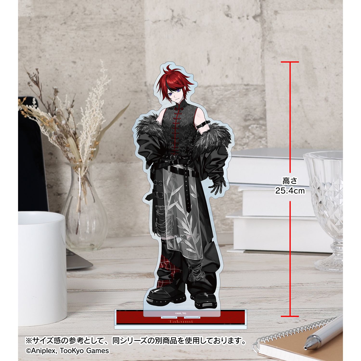 HUNDRED LINE -最終防衛学園- REOさんイラスト 大鈴木くらら チャイナパンクver. 特大アクリルスタンド POP UP SHOP in マルイ 画像 5 | AniSmile