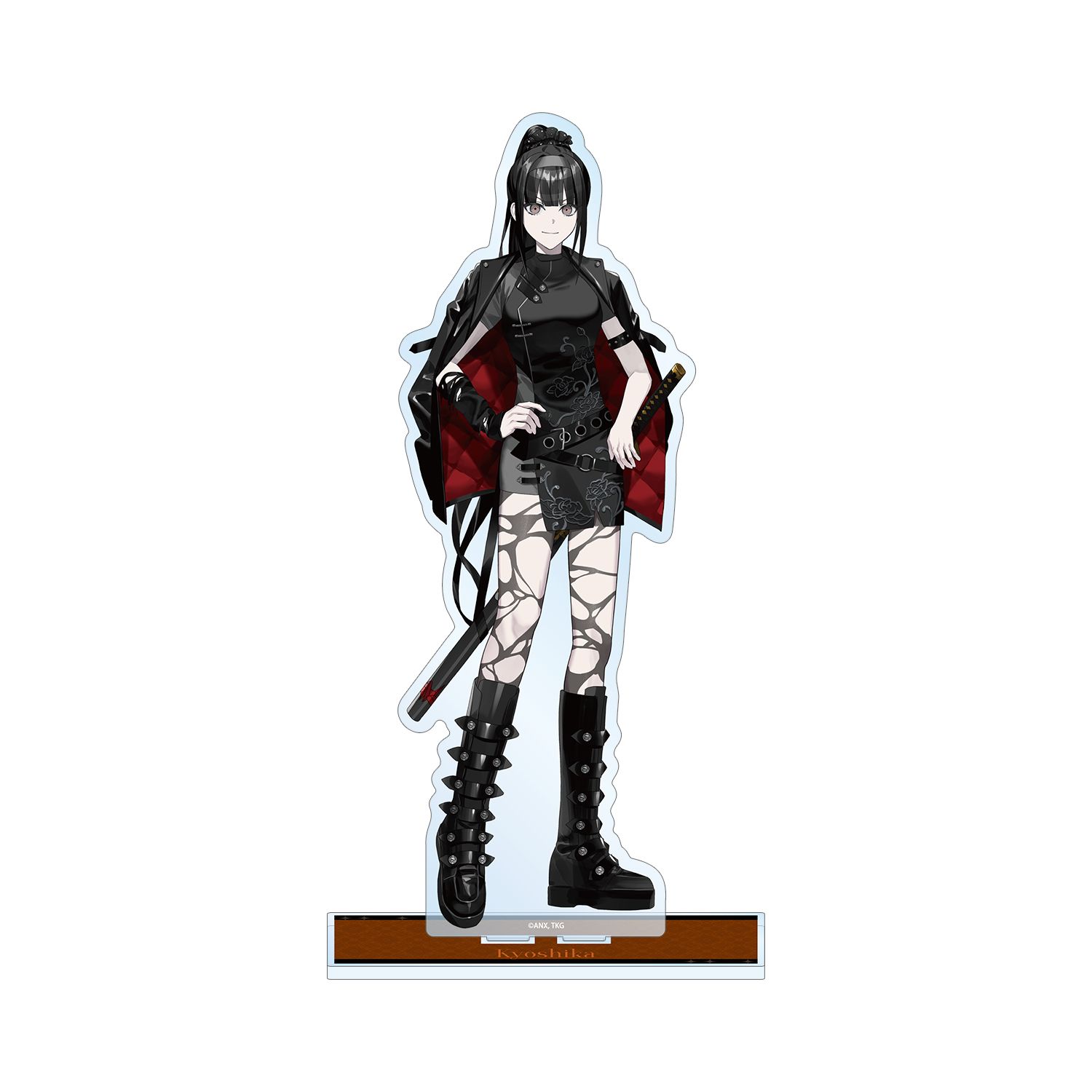 HUNDRED LINE -最終防衛学園- REOさんイラスト 凶鳥狂死香 チャイナパンクver. 特大アクリルスタンド POP UP SHOP in マルイ - AniSmile