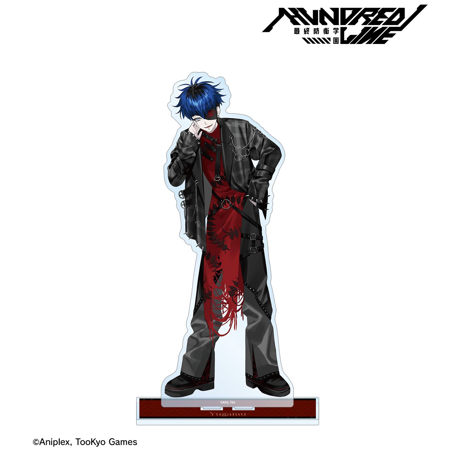 HUNDRED LINE -最終防衛学園- REOさんイラスト 面影歪 チャイナパンクver. 特大アクリルスタンド POP UP SHOP in マルイ 画像 2 | AniSmile