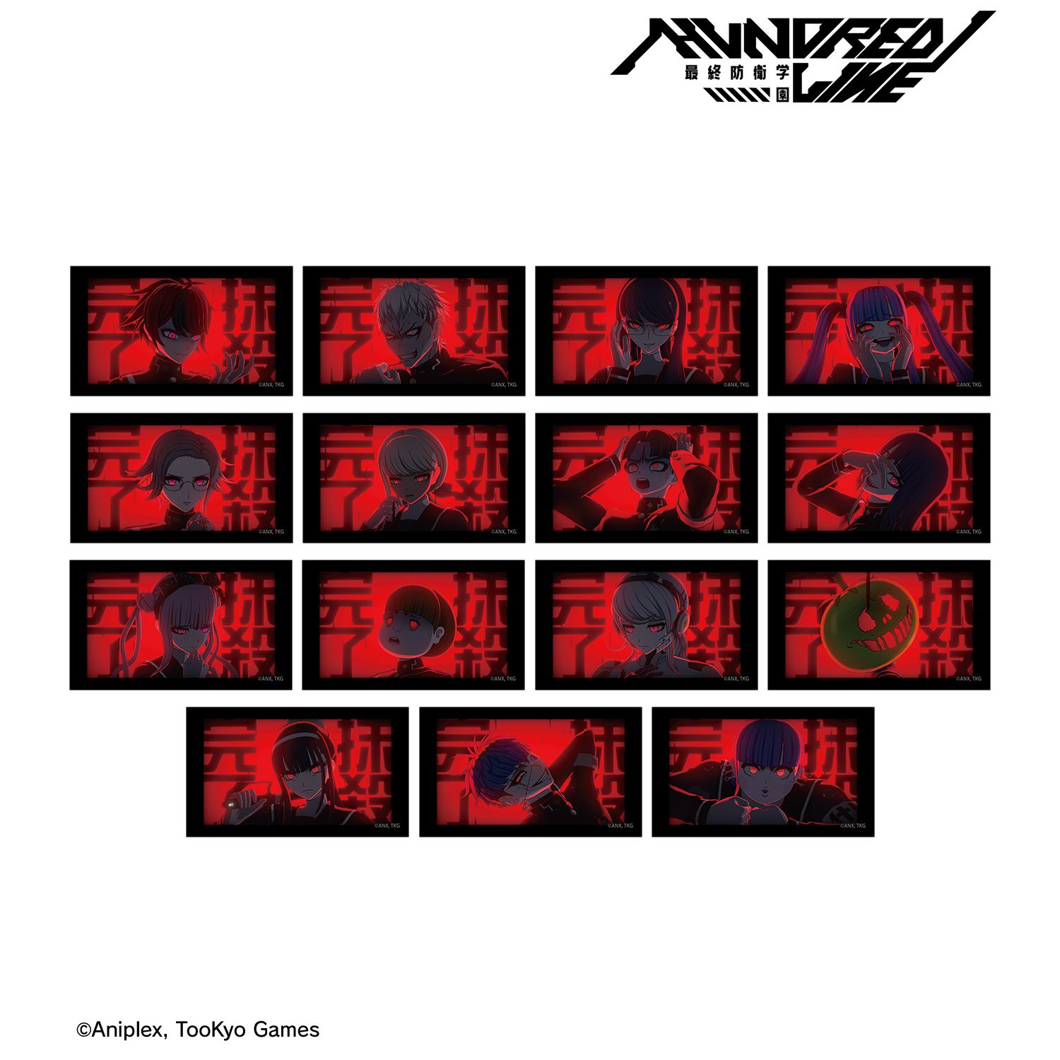 HUNDRED LINE -最終防衛学園- トレーディング トドメシーンver. イラストカード POP UP SHOP in マルイ(単位/単品) 画像 2 | AniSmile