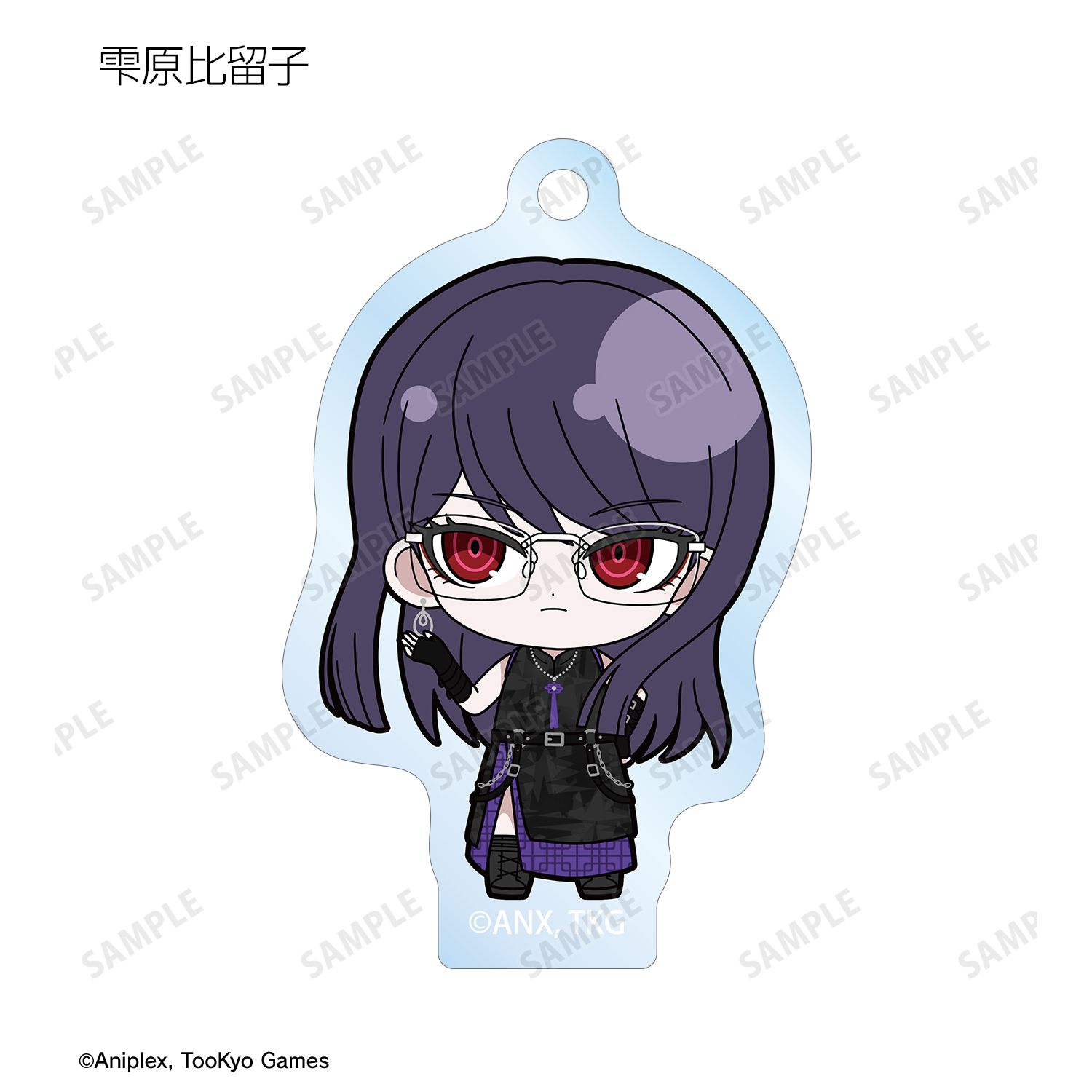 HUNDRED LINE -最終防衛学園- チャイナパンクver. トレーディング ちびキャラ アクリルキーホルダー POP UP SHOP in マルイ(単位/単品) 画像 5 | AniSmile