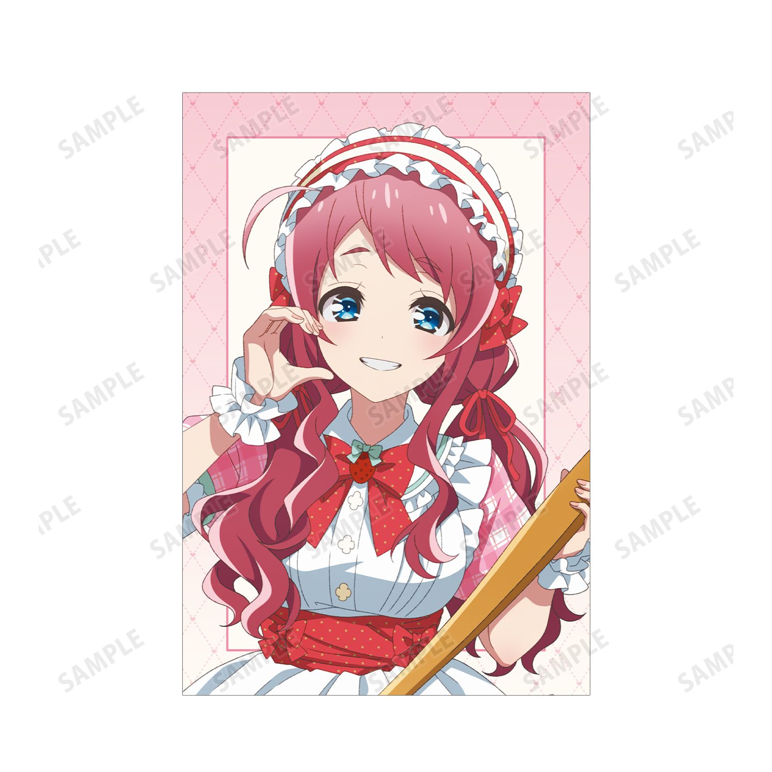 劇場版『ゾンビランドサガ ゆめぎんがパラダイス』 描き下ろし 源 さくら お座りケーキver. ポストカード2枚セット 画像 2 | AniSmile