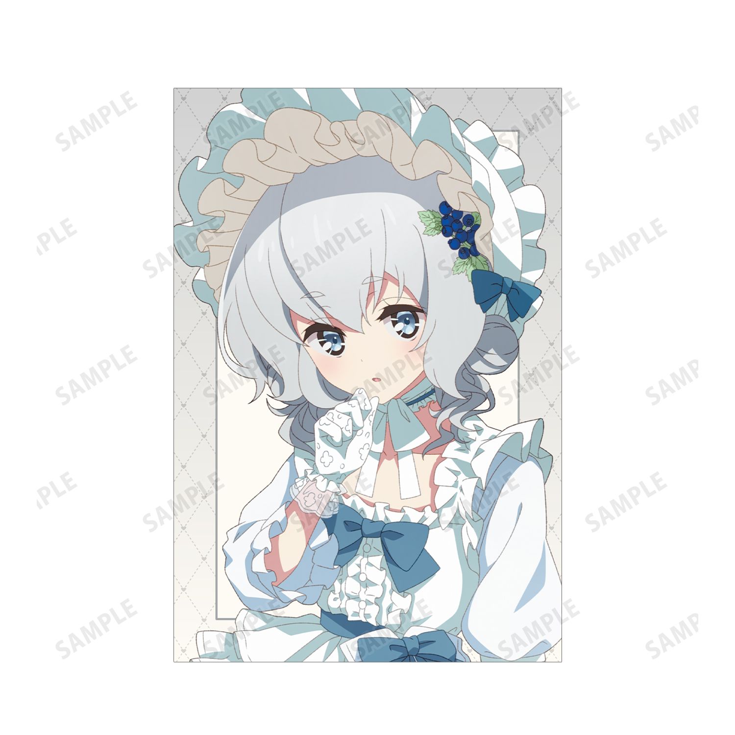 劇場版『ゾンビランドサガ ゆめぎんがパラダイス』 描き下ろし 紺野 純子 お座りケーキver. ポストカード2枚セット 画像 3 | AniSmile