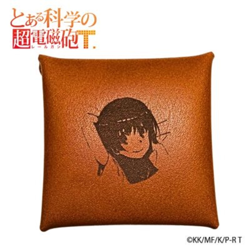 【再販】とある科学の超電磁砲T レザーコインケース 佐天涙子 - 公式商品画像 | AniSmile