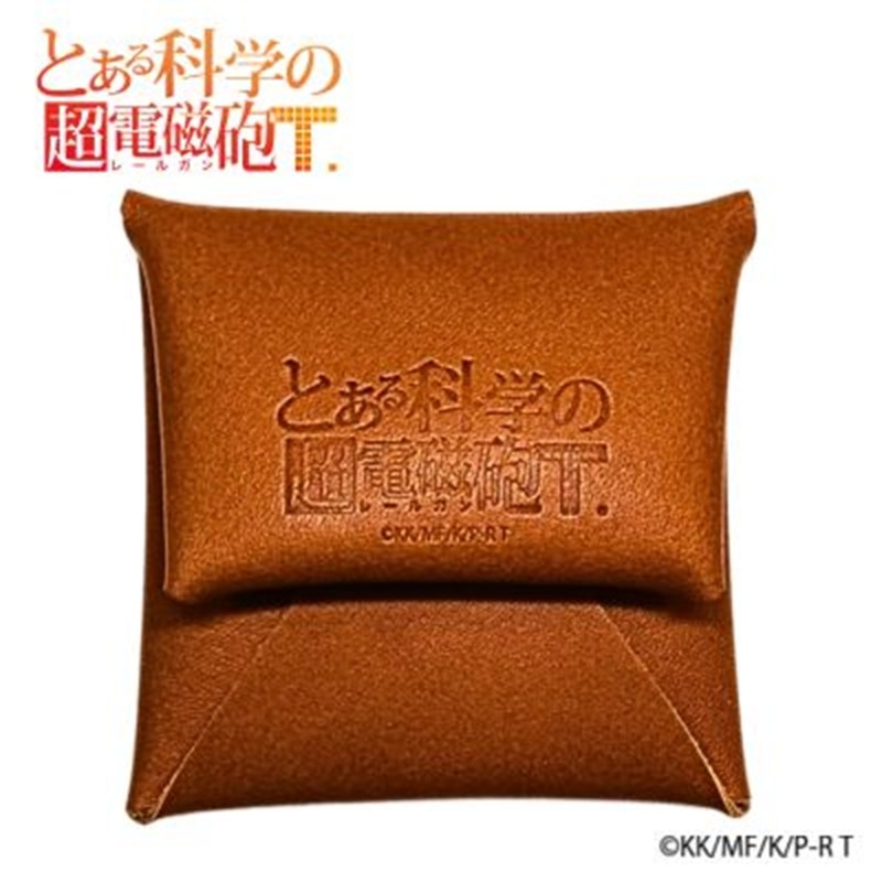 【再販】とある科学の超電磁砲T レザーコインケース 佐天涙子 画像 2 | AniSmile