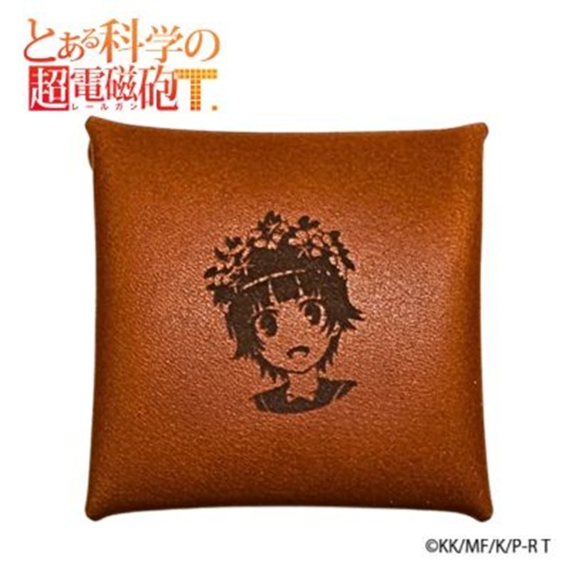 【再販】とある科学の超電磁砲T レザーコインケース 初春飾利 - 公式商品画像 | AniSmile