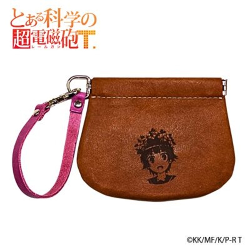 【再販】とある科学の超電磁砲T バネくちレザー小物入れ 初春飾利 - 公式商品画像 | AniSmile