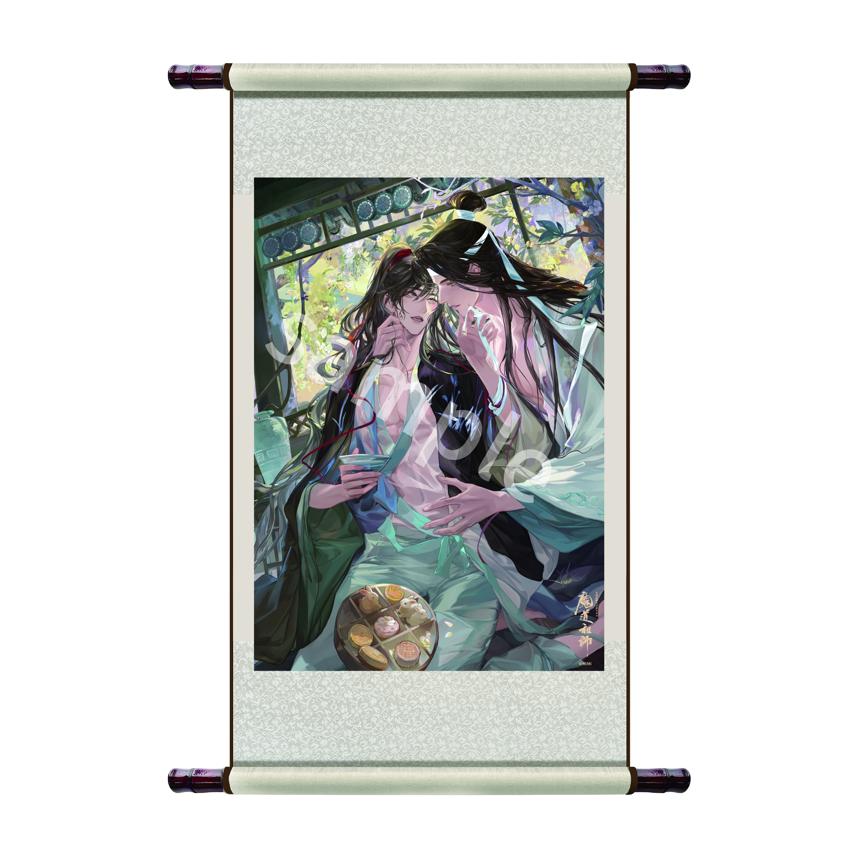 大河幻想ラジオドラマ「魔道祖師」～月華に宿る、生涯の伴～ ＰＯＰ ＵＰ ＳＨＯＰ限定巻物－酌み交わす - AniSmile