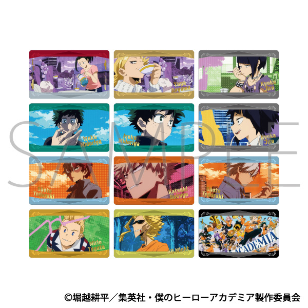 僕のヒーローアカデミア ビジュアルテコレクション/OP B - 公式商品画像 | AniSmile